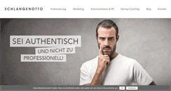 Desktop Screenshot of jens-schlangenotto.com